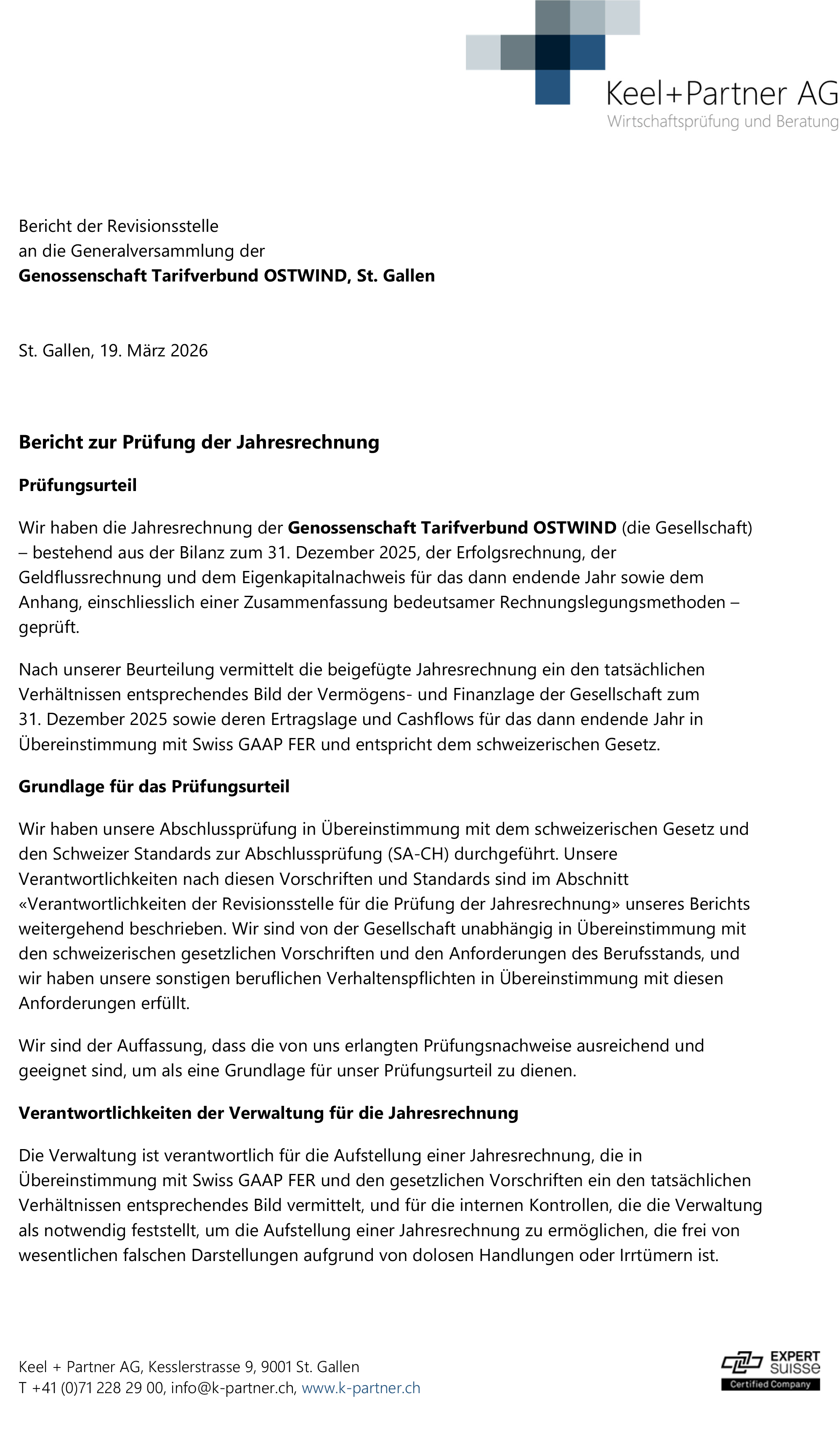 Revisionsbericht